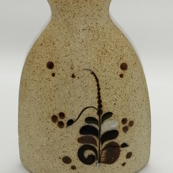 VTG. Tonala Mexican Art Pottery Bud Vase - Picture 4 of 15